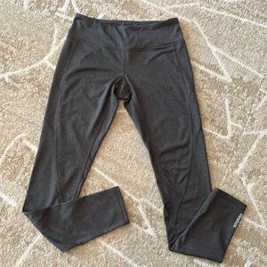 Reebok Grey Leggings with Waist Pocket Size Small